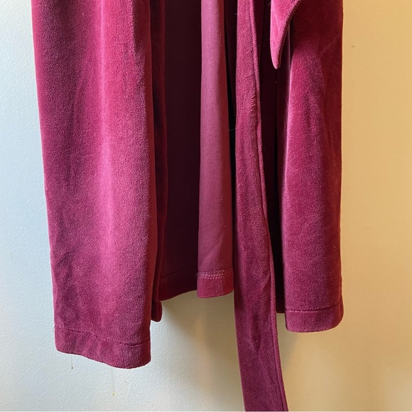 SOLD Vintage 80βs Christian Dior Velour Robe - Picture 10 of 12